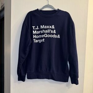 Unbranded Unisex Tj Maxx, Target Navy Crewneck Pullover Untagged Large